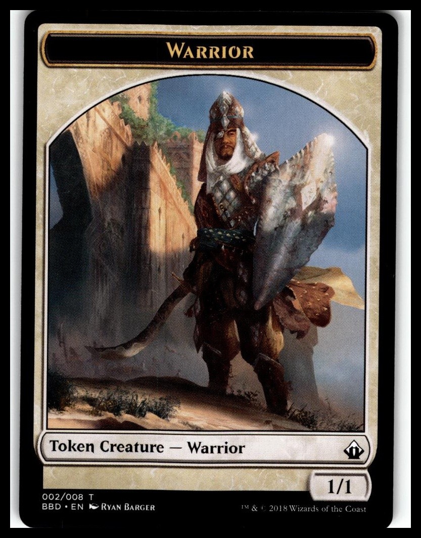 Khans of Tarkir #3 Warrior Token (003)