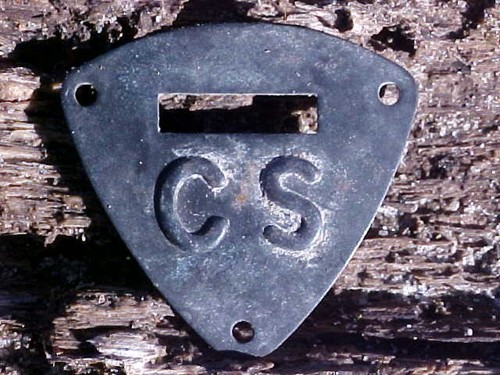 CIVIL WAR CS SHIELD/ EMBLEMN WITH 3 HOLES