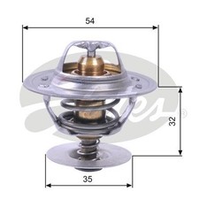 Gates Thermostat for Skoda Fabia SDi ASY 1.9 December 1999 to December 2008