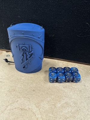 Warhammer AoS Stormcast Eternal Dice Set + Würfelbecher