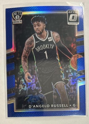 2017-18 Donruss Optic #11 D'Angelo Russell Blue #/49