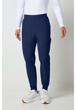 Cherokee Men's Scrubs 5-Pocket Jogger Short Pant IN027AS NAVN Navy Free Ship