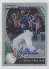 2021 Panini Prizm Draft Picks Silver Prizm Auto Jordan McCants #PDP88 Auto 0a7