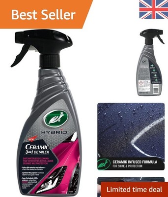 Ultimate 3-in-1 Car Detailer - Waterless, High Gloss Shine & Protection, 500ml