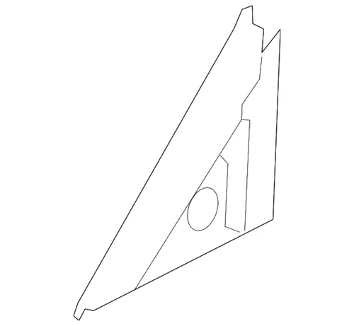 New Genuine BMW Seal Outer Right Mirror Tri (2012-2019) OE 51337352232