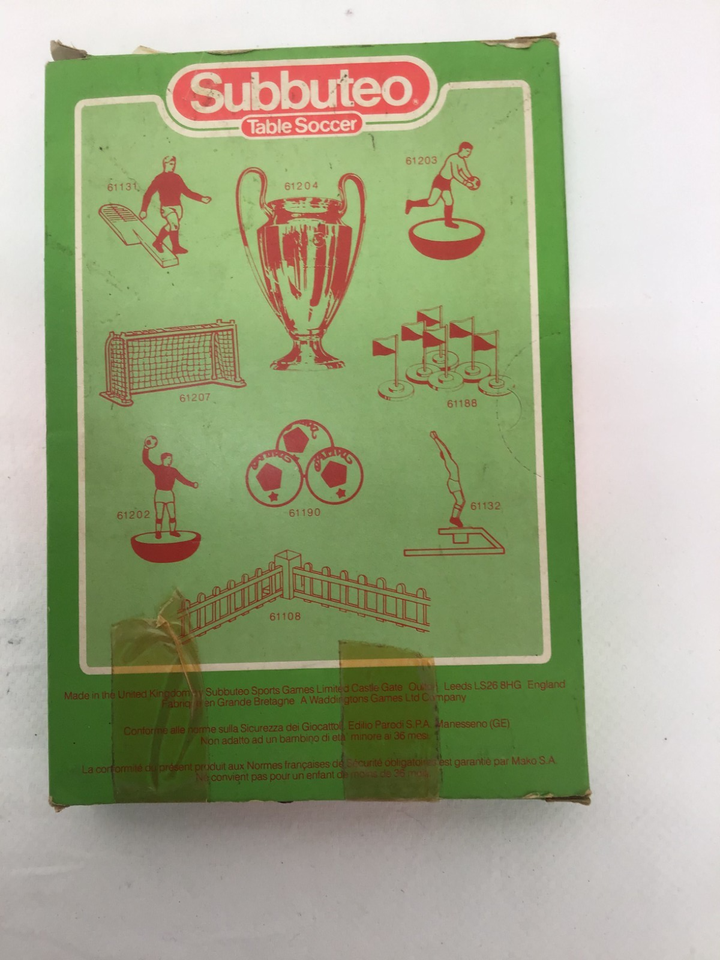 Subbuteo LW Team 63000 – Watford / Partick Thistle – Vintage – Réf 620