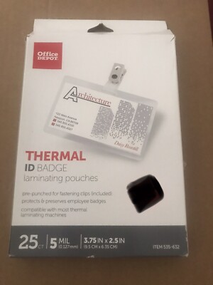 Tag Laminate 125) Office Depot Laminating Luggage Tags Pouches 2 1