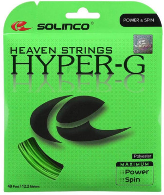 Solinco Hyper-G Tennisschlägerschnur 12,2 m Set - grün