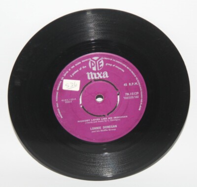 Lonnie Donegan Skiffle Group - Nobody Loves Like An Irishman - 1958 7'' Single