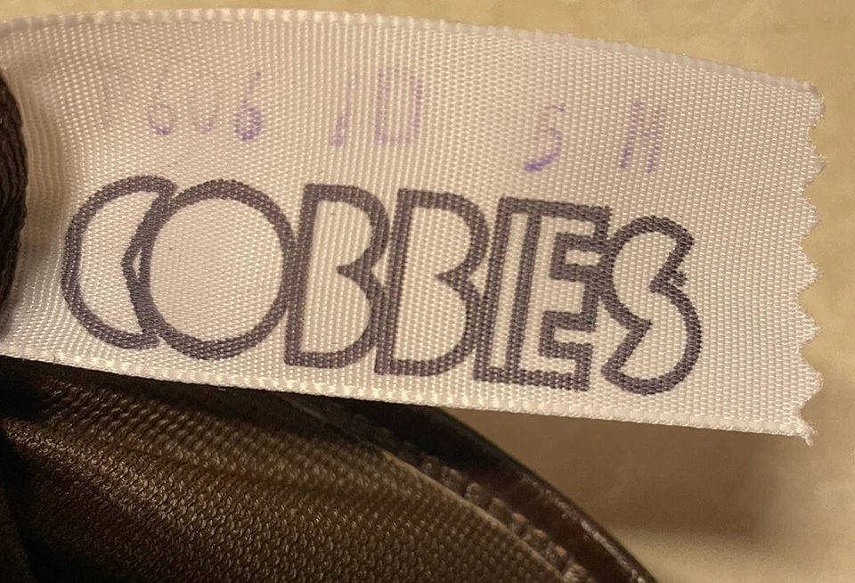 1970-х годов винтажный новый с коробкой женщин Cobbies ботинки размер 5 M кожаный замшевый каблук - Изображение 4 из 4