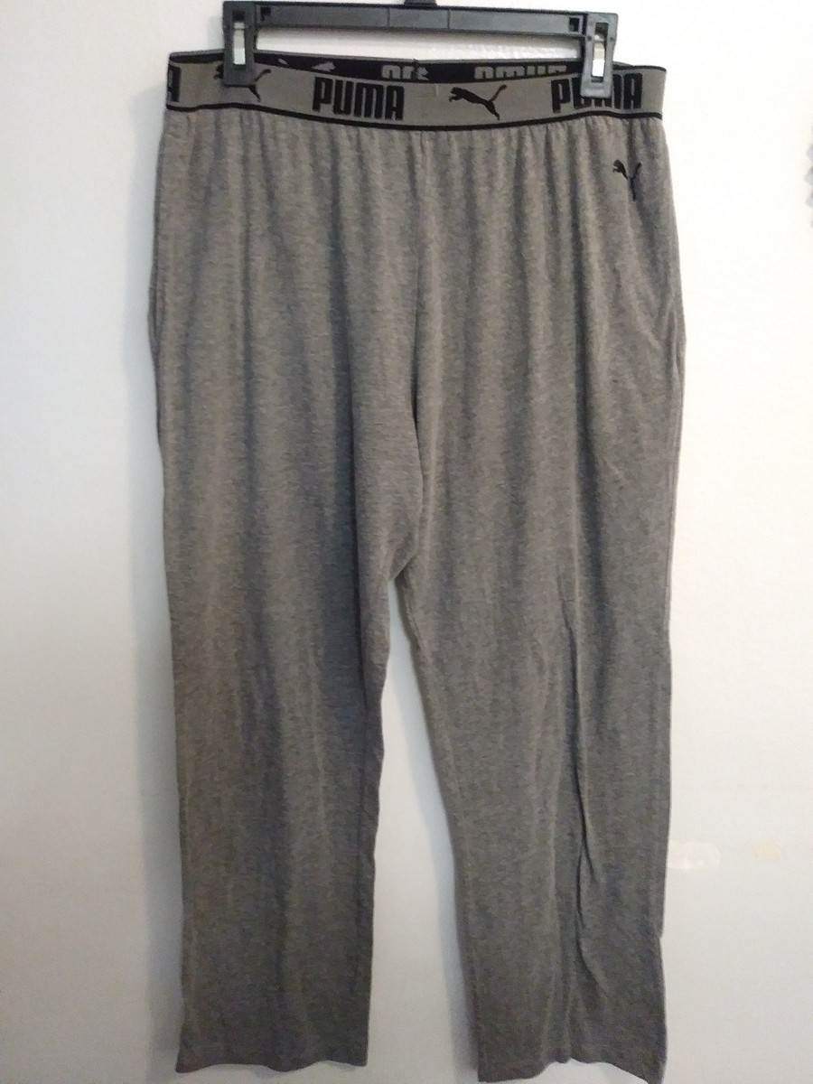 Puma men's pants color gray Size:L CA06311