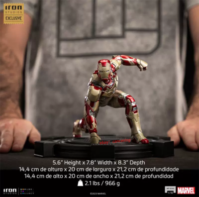 Iron Studios 1/10 Iron Man Mark 42 - CCXP Exclusive Collectible