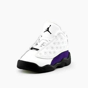 retro 13 court purple