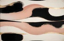 Large Size Abstract Wall Art Print, Digital Download, Contemporary Abstract Art