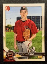 2018 Bowman Prospects #BP113 Taylor Clarke Diamondbacks