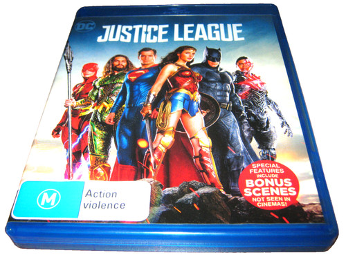 Justice League - Ben Affleck - Blu-Ray - VGC - Aus Release