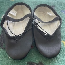 DANSKIN NOW Black Ballet Slippers Size 10 NWOB