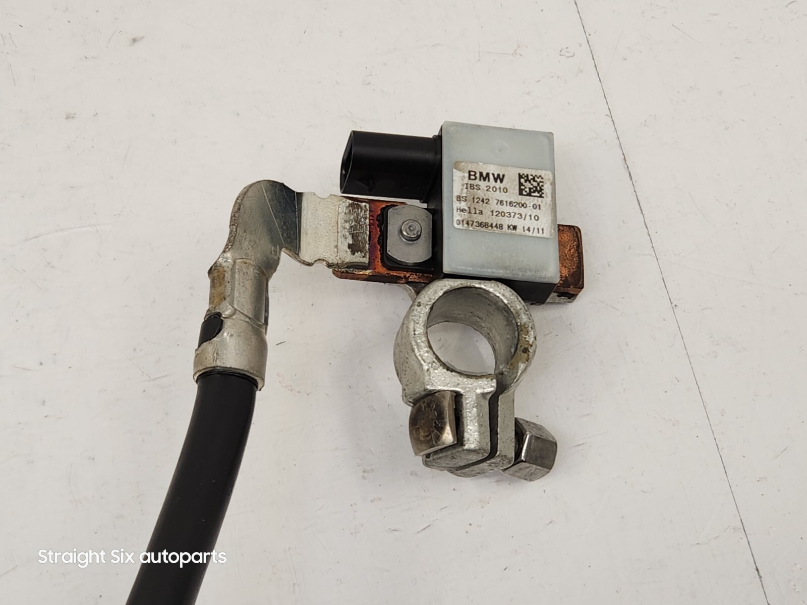 0613 OEM BMW E90 E93 E92 335 Battery Negative Cable Terminal IBS Sensor Ground eBay