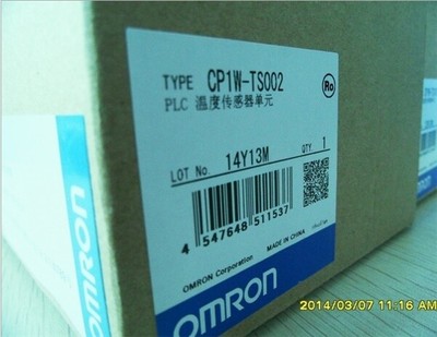 New In Box Omron CP1W-TS002 Plc Temperature Sensor Unit