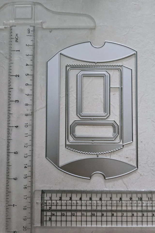 Stanzschablone F.Sizzix BS Framelits Cutting Dies Pillow Box Verpackung Bag Up - Bild 2 von 4