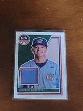 2022 USA Baseball Stars and Stripes- Gerardo Gonzalez Patch Relic