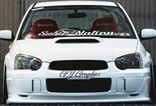 Subienation Windshield Decal Car Sticker Banner Graphic Fit For Subaru Cars