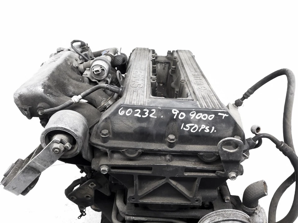 Motor turbo Saab 9000 1990 2,0 L bloque largo 149 k millas *8º dígito Vin L Foto 2 de 4