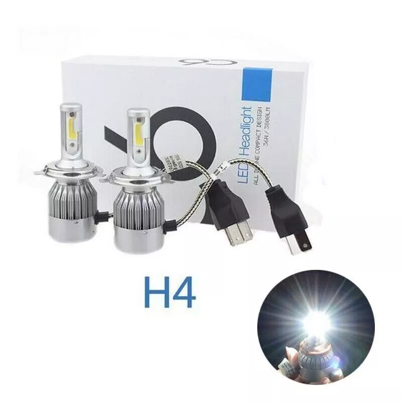 Bulb H4 LED Headlight Car 120W Lights Mini Hid Xenon Ess Tech Lamp