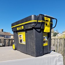 CUMBRIA COLLECTION ONLY - STANLEY Large Wheeled Mobile Toolbox / Storage Chest