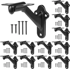 RealPlus Handrail Bracket, 3" Staircase Hand Rail Brackets for Stair Railing