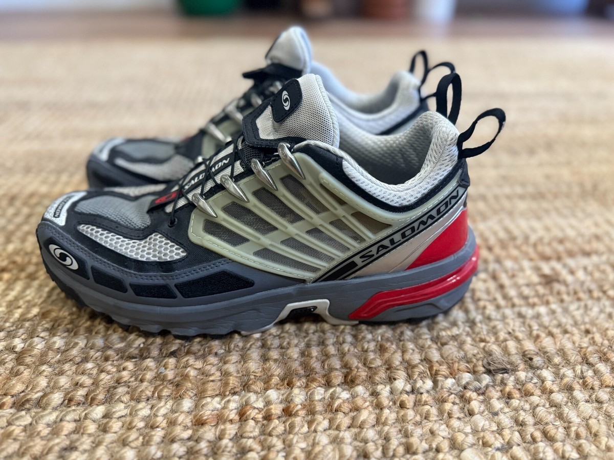 Salomon ACS PRO Advanced Goji Berry Men's Sz 9.5 Lunar Rock Salomon ACS PRO Advanced Goji Berry Men's Sz 9.5 Lunar Rock