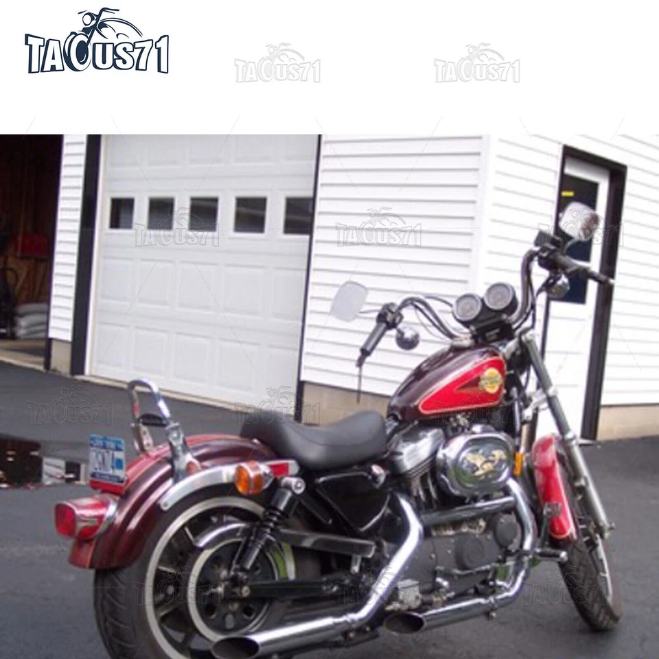 Amortiguadores traseros de precarga de 10,5" 11,75" 13” para Harley Dyna Wide Glide Street Bob FXDB Foto 3 de 4