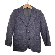 Christian Dior Kids Button Up Wool Blazer Preppy Classic Made To Measure