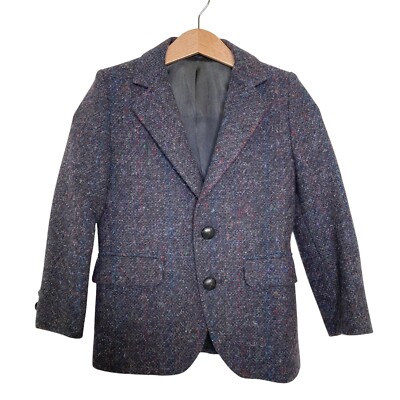 Christian Dior Kids Button Up Wool Blazer Preppy Classic Made To Measure