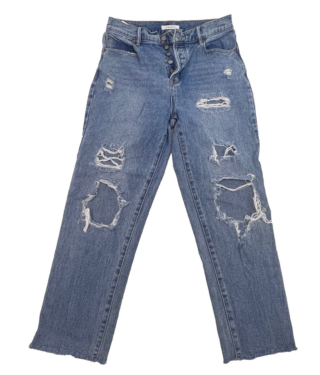 Buy pacsun ripped jeans womens Deals
