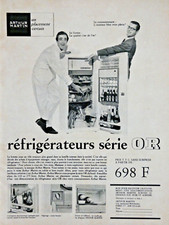 PUBLICITÉ PRESSE 1964 ARTHUR MARTIN RÉFRIGÉRATEUR SÉRIE OR
