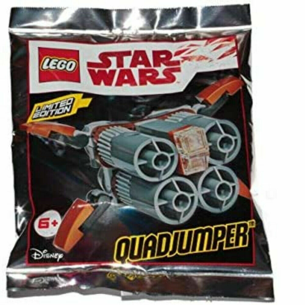 LEGO Star Wars Plastic Quadjumper Micro Set (42 pcs) 2 Inches Tall