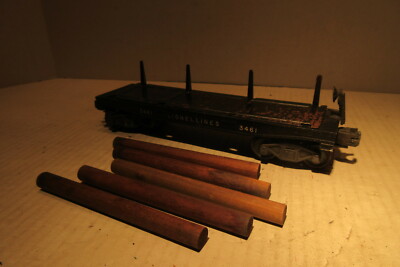 Lionel Train 3461X Automatic Lumber Car O Gauge
