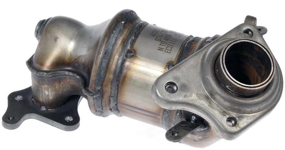 Catalytic Converter with Integrated Exhaust Manifold fits 09-10 Fit 1.5L-L4 - Image 3 of 4