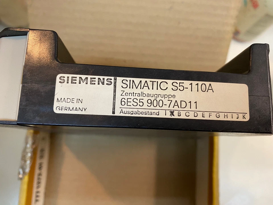 Siemens Simatic S5 6ES5900-7AD11 6ES5 900-7AD11 E-Stand:A - Imagen 2 de 3