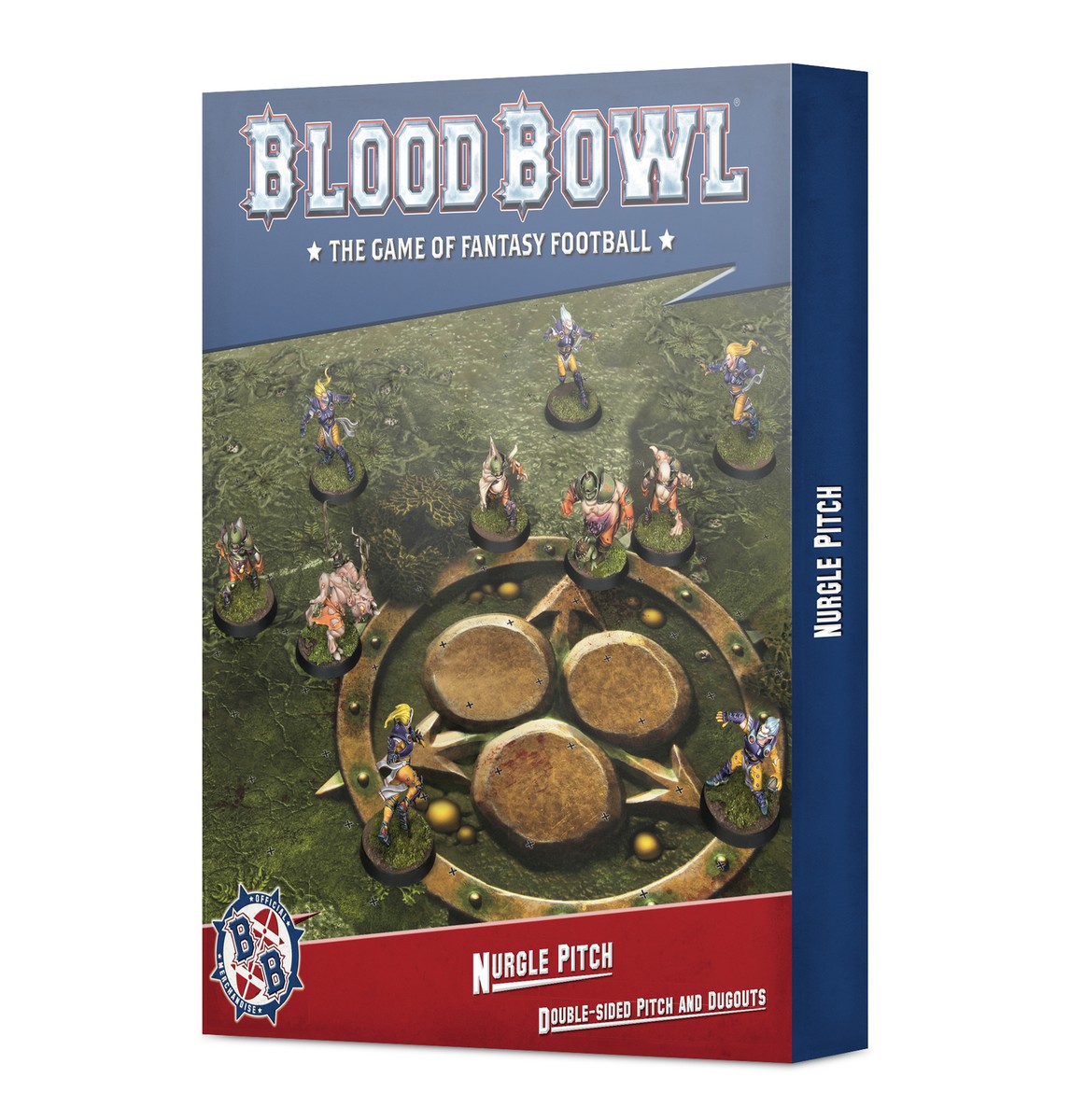 【BLOOD BOWL】オゴウルチーム ピッチ＆ダグアウト BLOOD BOWL】オゴウルチーム ピッチ＆ダグアウト Blood Bowl