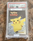RARE! 2000 Danone Pokémon Stadium Tip Shiny Pikachu #7 PSA 10 - GEM MINT LOW POP