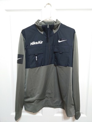 Nike Air 1/2 Zip Jacket Green Black 