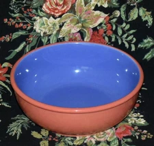 Lindt Stymeist Colorways Large 10.75" Salmon & Blue Serving Bowl