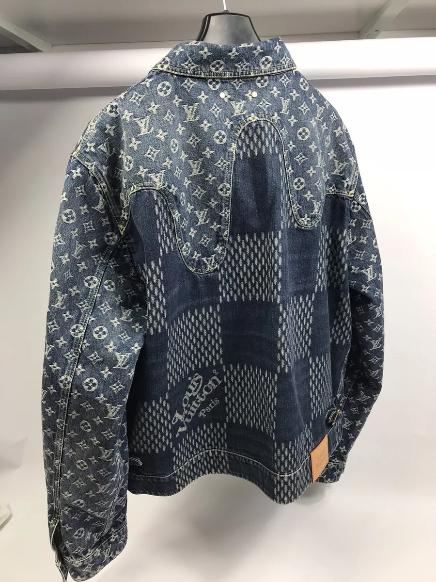 Louis Vuitton Blue Monogram Denim Jacket