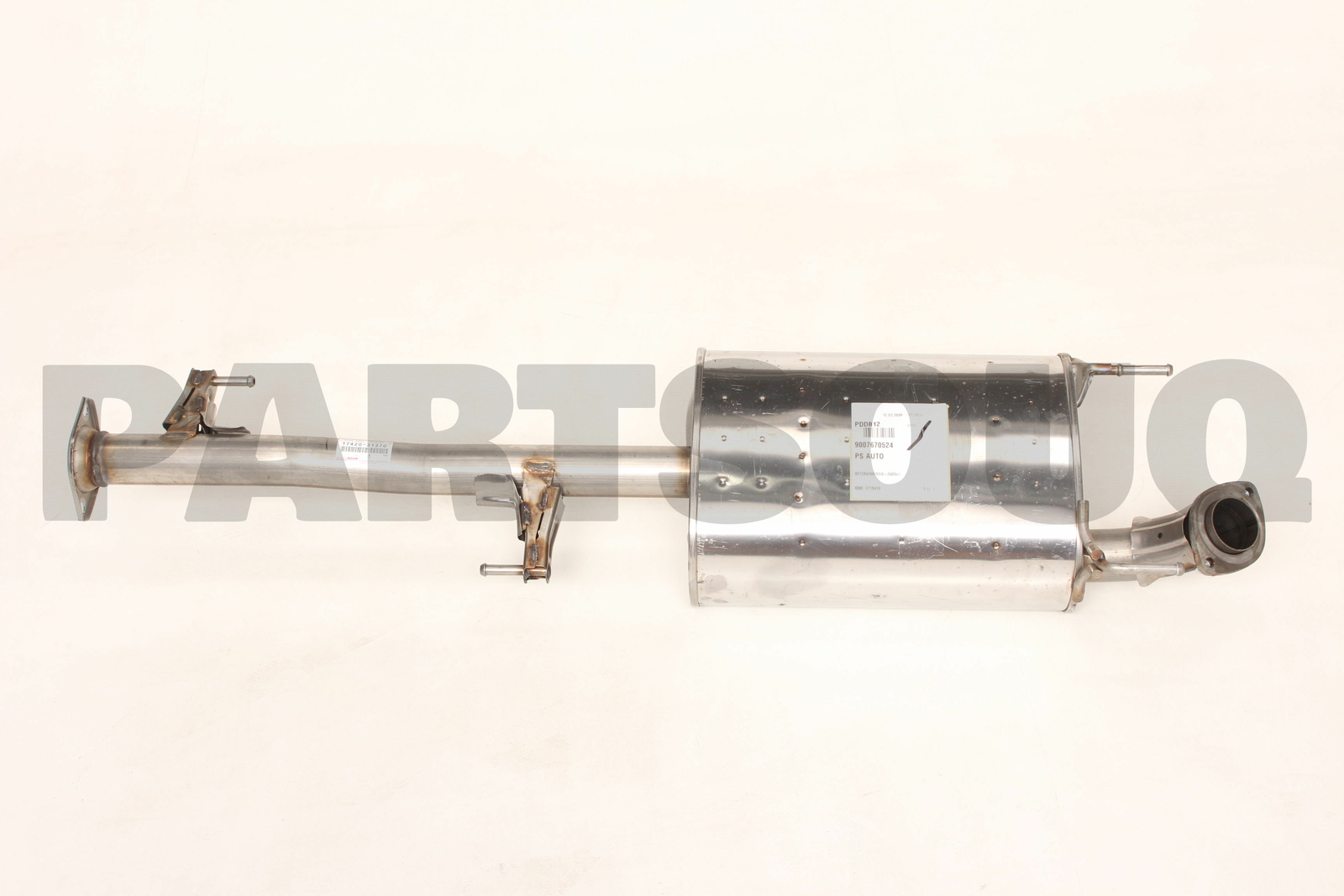 1742031370 Genuine Toyota PIPE ASSY, EXHAUST, CENTER 17420-31370 