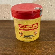 Argan Oil ECO Style Professional Styling Gel, Alcohol Free, 16 Fluid Ounce