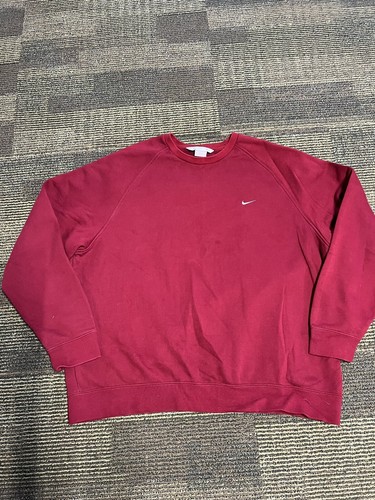 Vintage Nike Crewneck Maroon Sweatshirt 