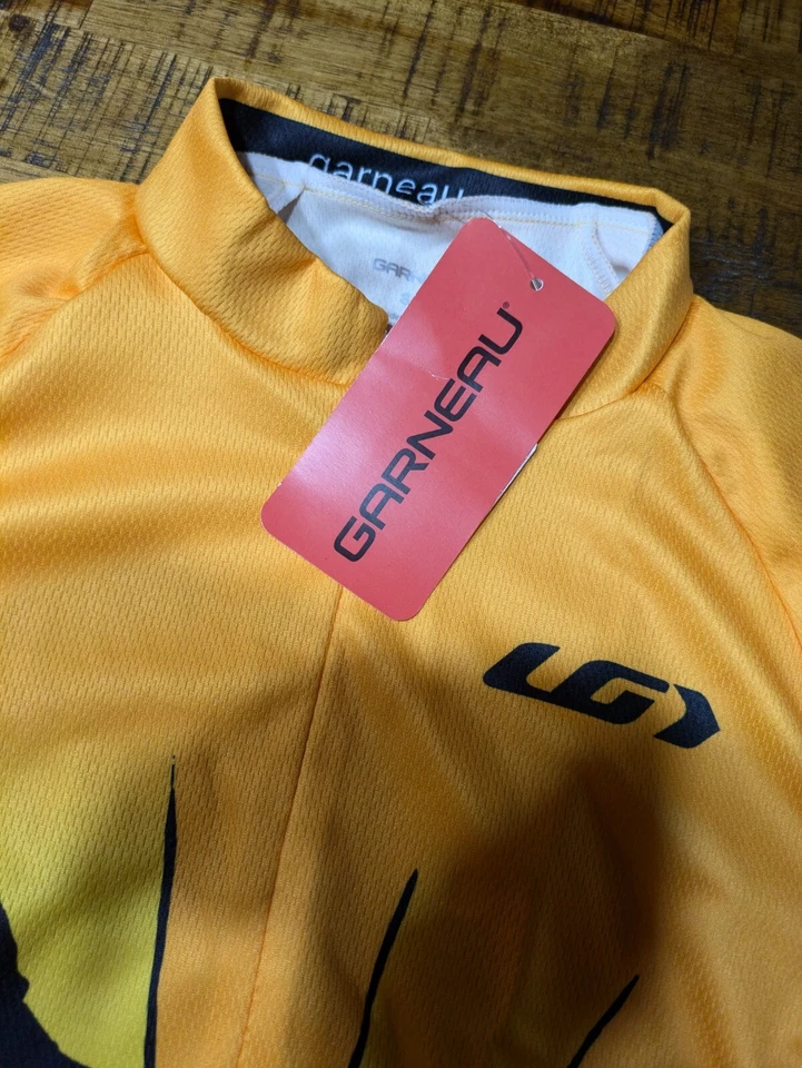 Camisa de ciclismo para mujer Louis Garneau The Black Dog ¡Nueva con etiquetas!! Talla pequeña Foto 2 de 4