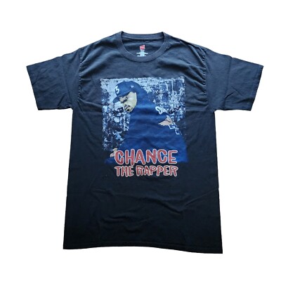 Chance The Rapper 2017 Spring Tour T Shirt Black Double Sided Mens Size ...